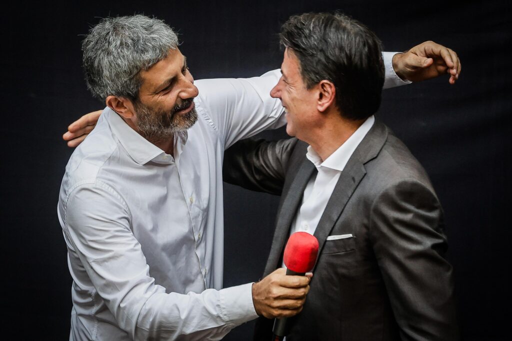 Conte e Fico aprono a la campagna del Movimento 5 Stelle per le Regionali in Campania