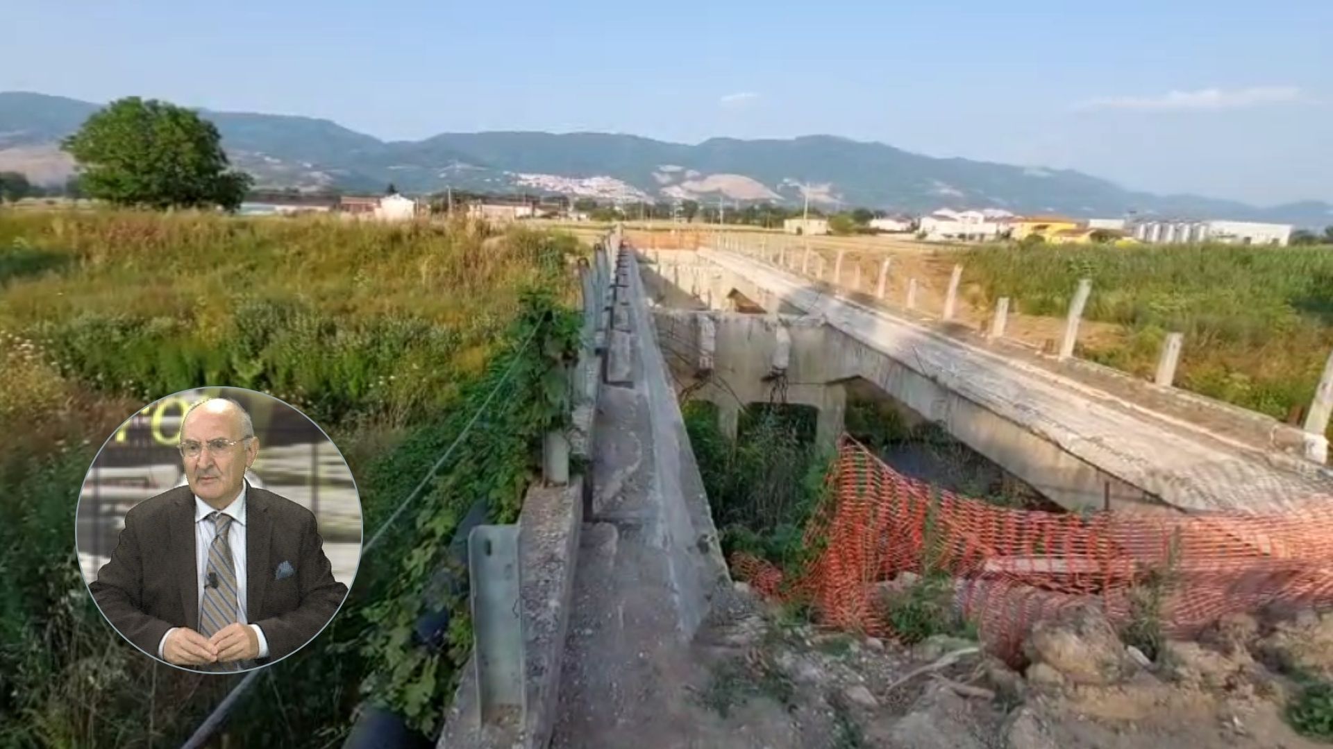 «Sopralluogo urgente al ponte Tanagro», l’appello del giornalista Cusati a Cirielli e Fico