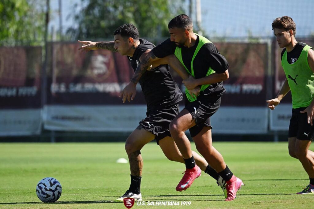 Salernitana, subito al lavoro dopo il derby: testa al Latina. Le novità