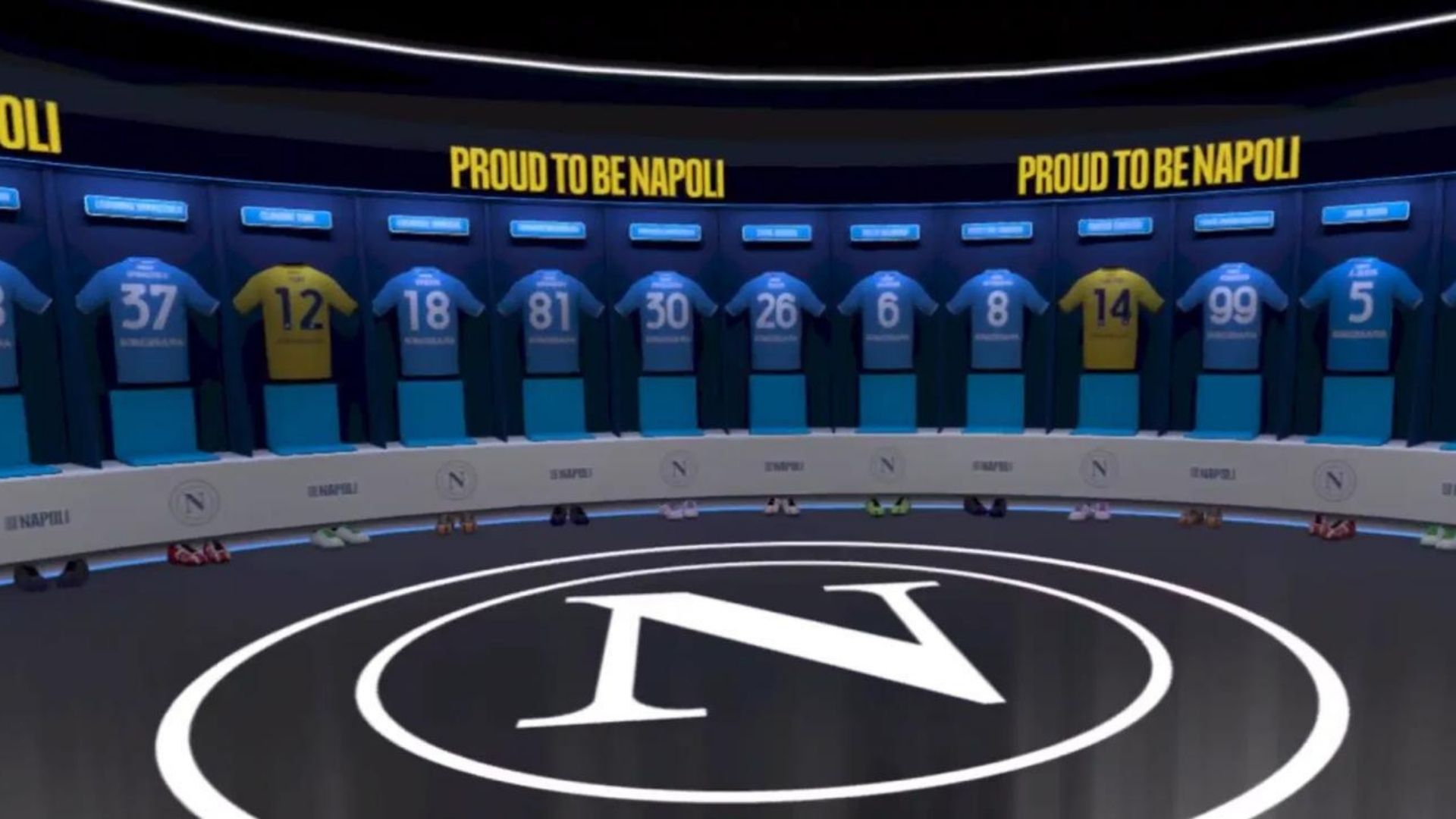 SSC Napoli lancia la sua prima immersive experience nel nuovo store ufficiale del club