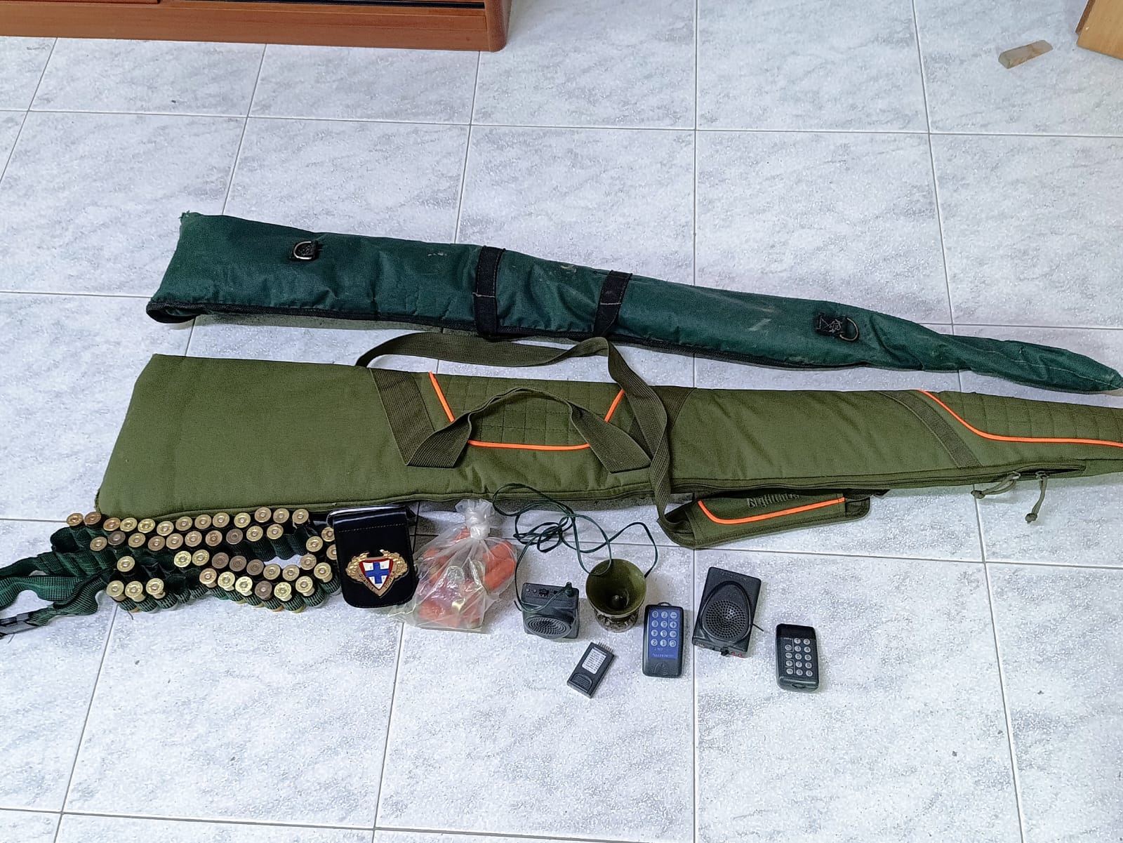 Controlli sull’attività venatoria: due persone deferite per uso di richiami elettroacustici