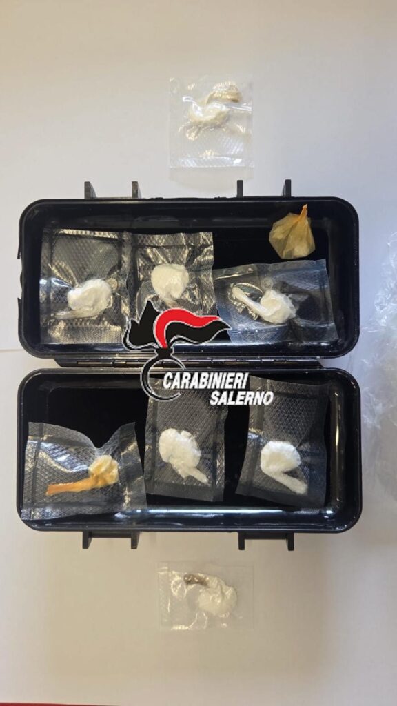 Arresto per droga a Pontecagnano: trovato con cocaina e crack, spacciatore in manette