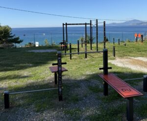 Palinuro, inaugurata la nuova area sportiva all’aperto in località Ficocella