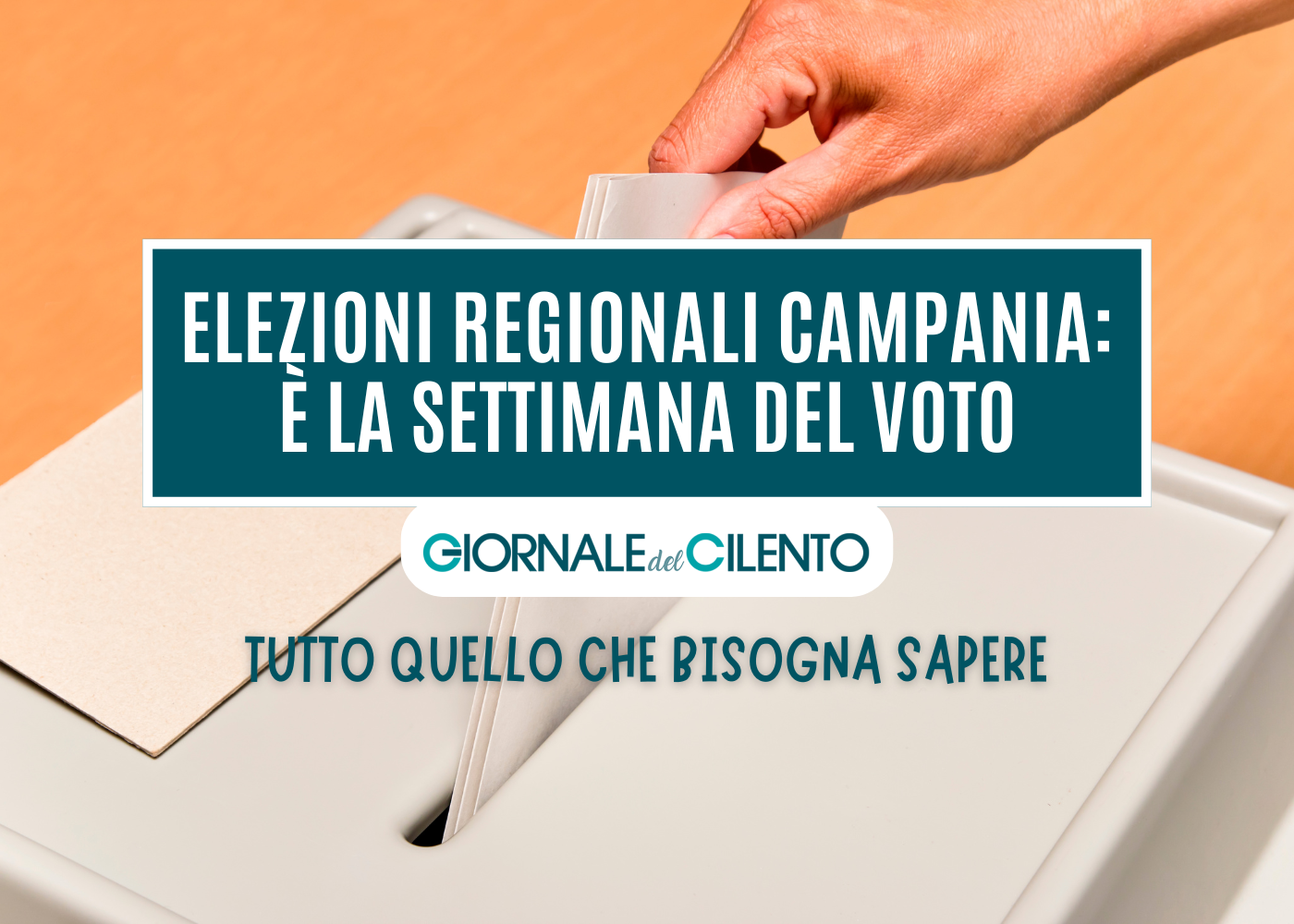 Elezioni regionali Campania 2025: tutto quello che c’è da sapere su date, orari, candidati e modalità di voto