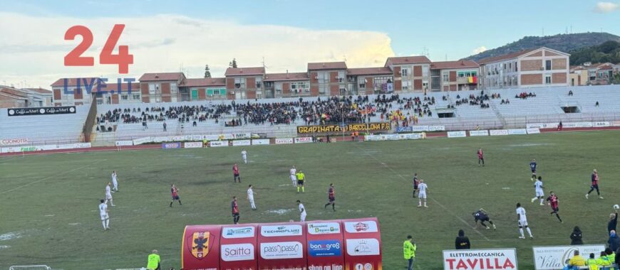 Serie D, pareggio tra Igea Virtus e Gelbison: Calafiore risponde a Semeraro