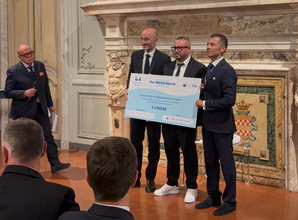 Marina di Camerota tra i porti turistici d’eccellenza: nuovo riconoscimento ai Blue Marina Awards 2025