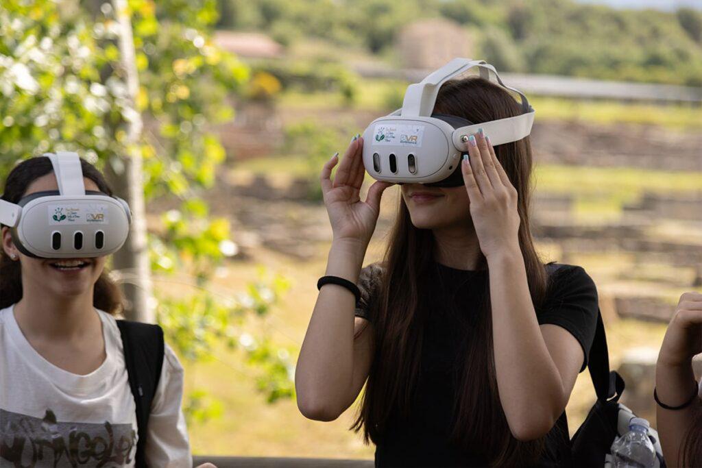 Velia immersive: visitatori catapultati nell’antica Elea con i visori
