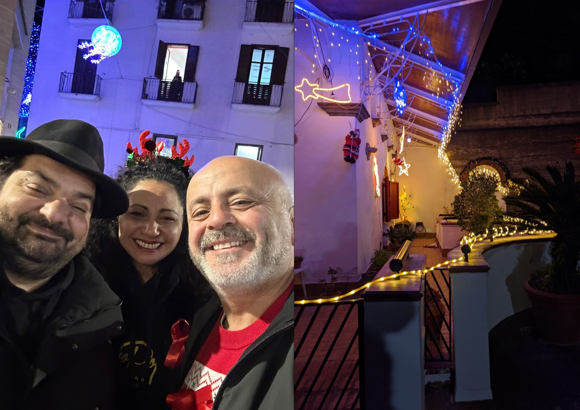 IlluminiAMO Salerno, l’idea di Pippo Pelo che unisce la città: luci, balconi e partecipazione