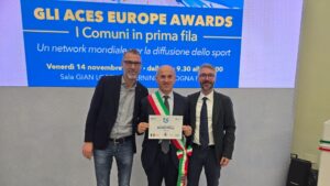 Agropoli premiata a Roma nel corso della 37^ edizione del Gala european City of sport