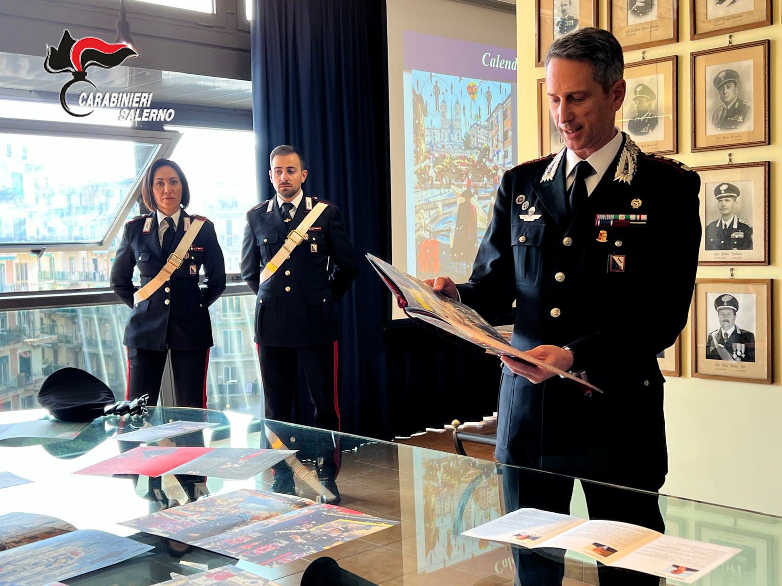 “Eroi quotidiani”, presentato a Salerno il calendario 2026 dell’Arma dei Carabinieri