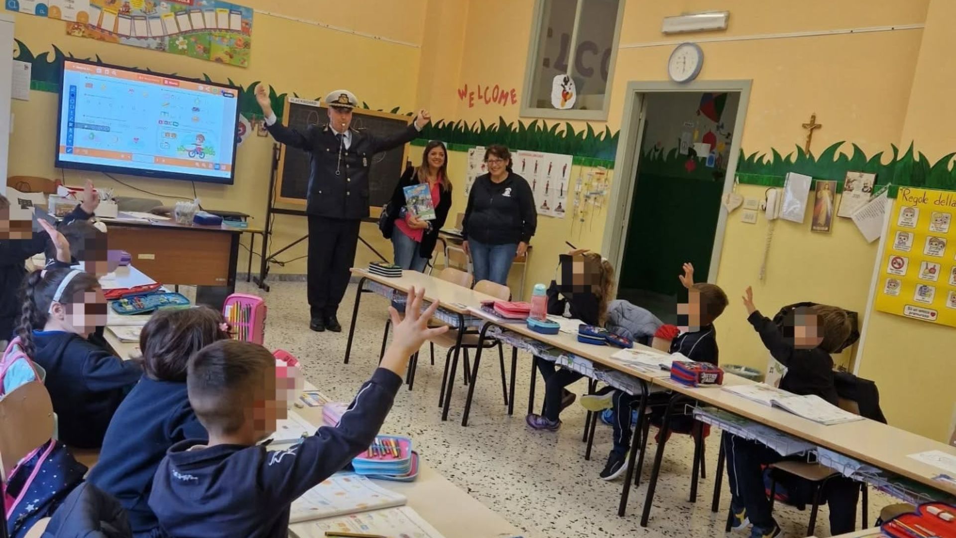 “Verde, giallo…e stop”, a Cava de’ Tirreni si fa educazione stradale nelle scuole primarie