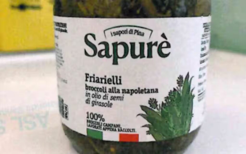 Richiamo alimentare per i “friarielli di Sapurè”: allarme botulino, stop alla vendita nel salernitano
