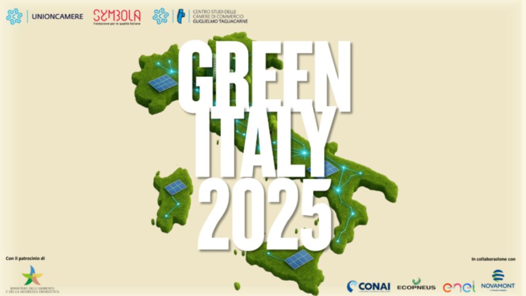 Presentato GreenItaly 2025: sistema produttivo italiano sempre più orientato alla sostenibilità