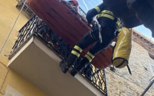 Gioi Cilento, anziana cade in casa: salvata dai vigili del fuoco con una manovra in corda