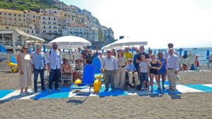 Amalfi sempre più inclusiva: un successo la prima edizione di “Mare per tutti”