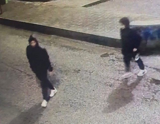 Montecorvino Pugliano, padre e figlio imbrattano la piazza: ripresi dalle telecamere