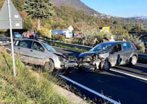 Incidente sulla ss 18 tra Futani e Montano Antilia: tre feriti