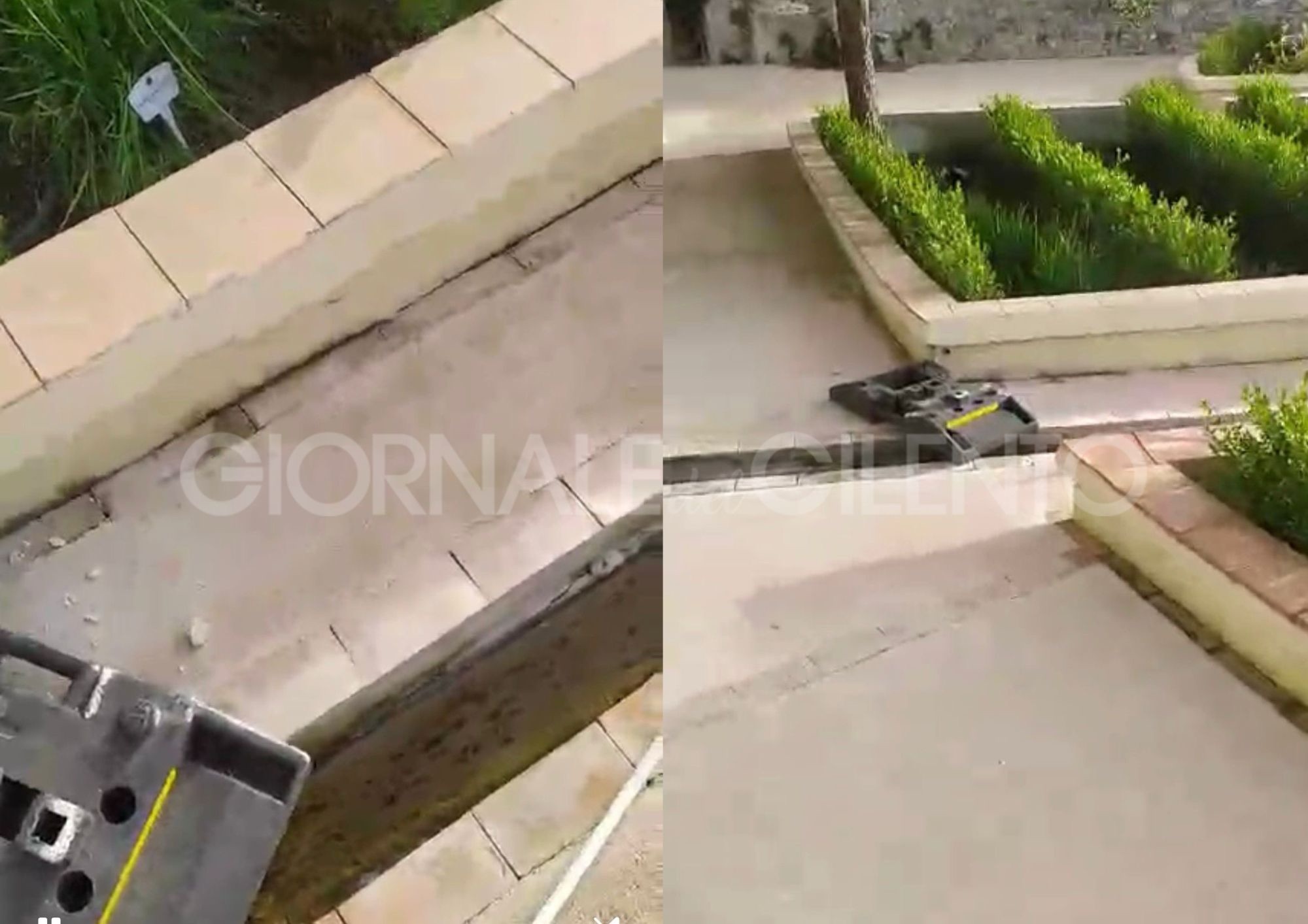 Amaro risveglio per il Giardino della Minerva: nuovo atto vandalico nella notte