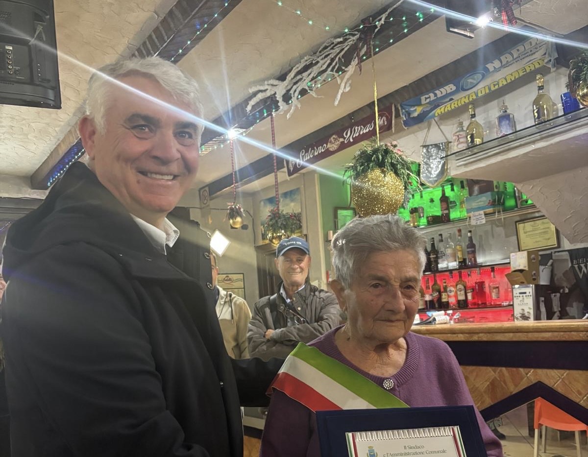 Lentiscosa festeggia i 100 anni di Rosalia Marotta