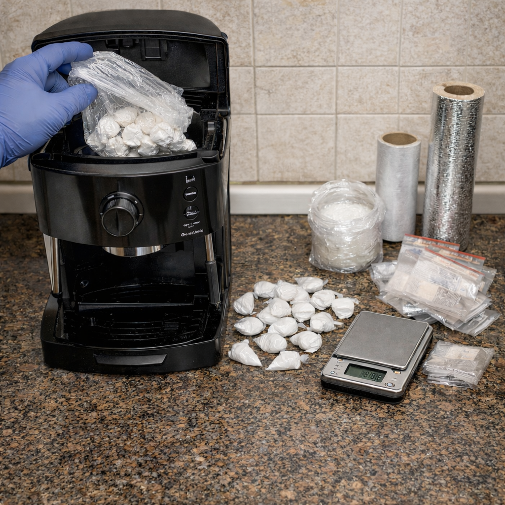 Olevano sul Tusciano, cocaina nascosta nella macchinetta del caffè: arrestato 35enne