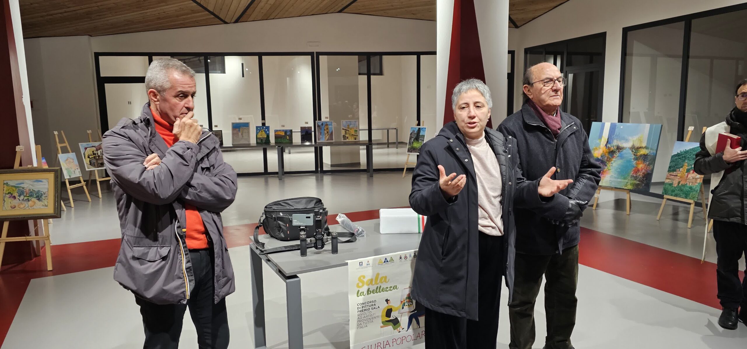 Sala Consilina inaugura la mostra del Concorso di Pittura “Premio Sala – La Bellezza”