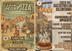 Lentiscosa accende le feste: tra tradizione cilentana e ritmo latino un doppio appuntamento in piazza