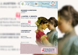 Aperitalk su Jane Austen e Charlotte Brontë: ad Ascea Marina un reading per celebrare le scrittrici e sensibilizzare contro la violenza di genere