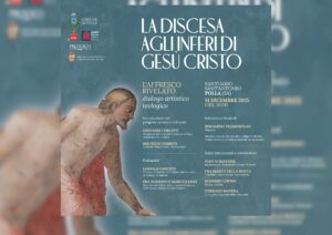 Il santuario di Sant’Antonio di Polla rivela uno dei suoi affreschi restaurati ‘La discesa agli inferi’