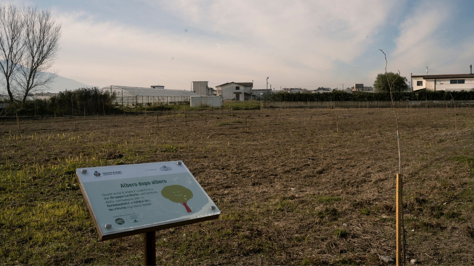 Angri: dall’area umida alla barriera verde contro l’inquinamento