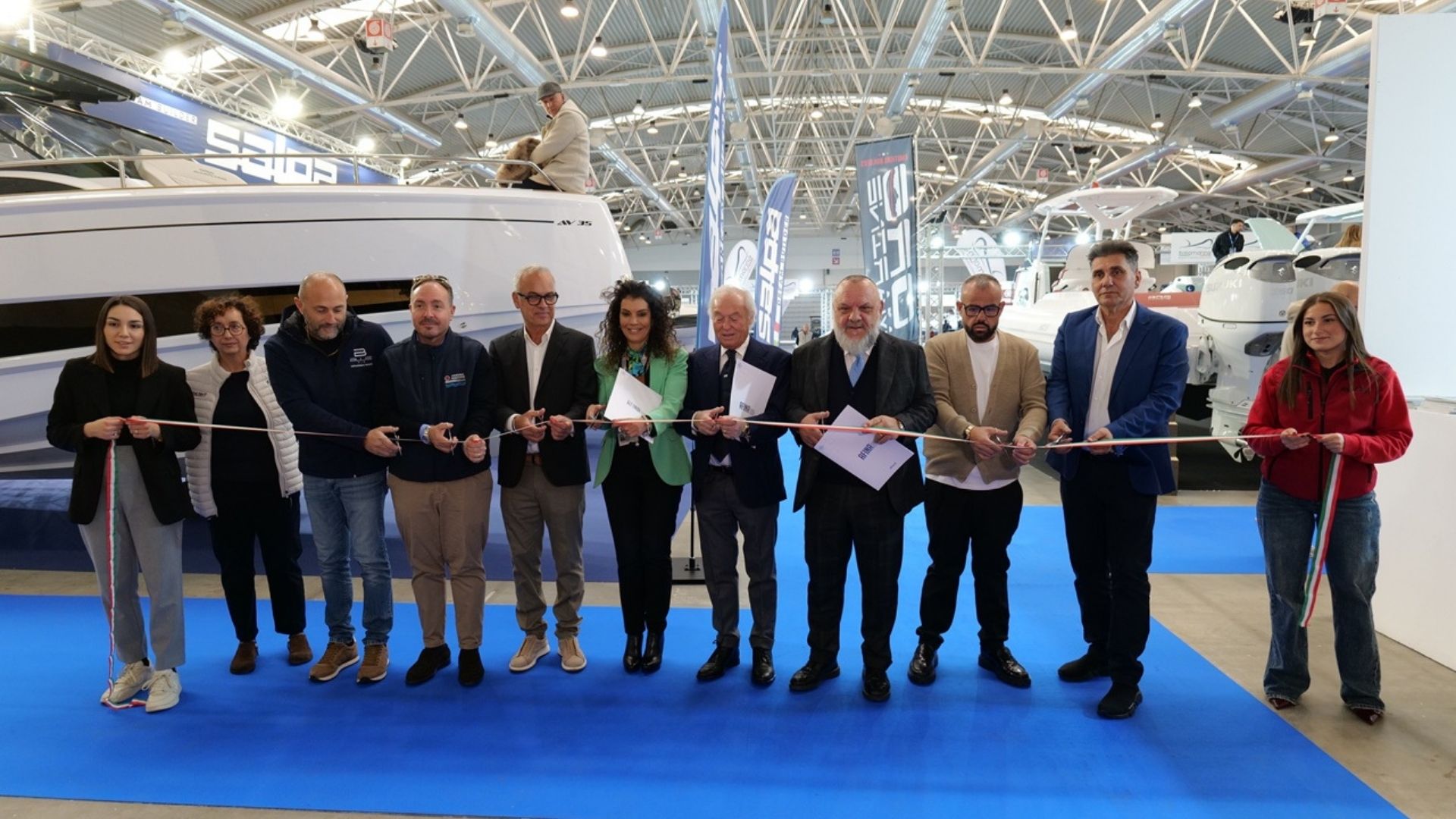 Aperto ieri il Salone nautico internazionale di Roma: risposta di pubblico oltre le aspettative