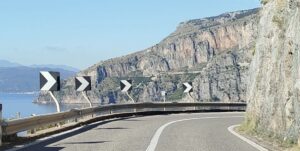 SS18, tratto Acquafredda di Maratea–Sapri: domani strada aperta con movieri