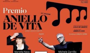 Premio Aniello De Vita 2025, tra gli ospiti Michele Zarrillo e Mariella Nava