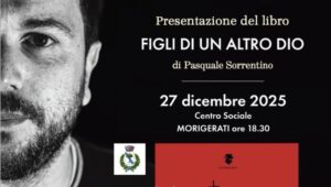 Dopo due anni si chiude a Morigerati il tour di presentazioni di “Figli di un altro Dio” di Pasquale Sorrentino