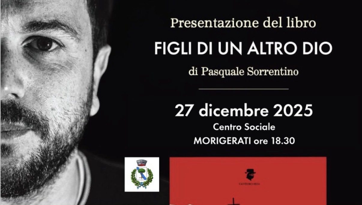 Dopo due anni si chiude a Morigerati il tour di presentazioni di “Figli di un altro Dio” di Pasquale Sorrentino