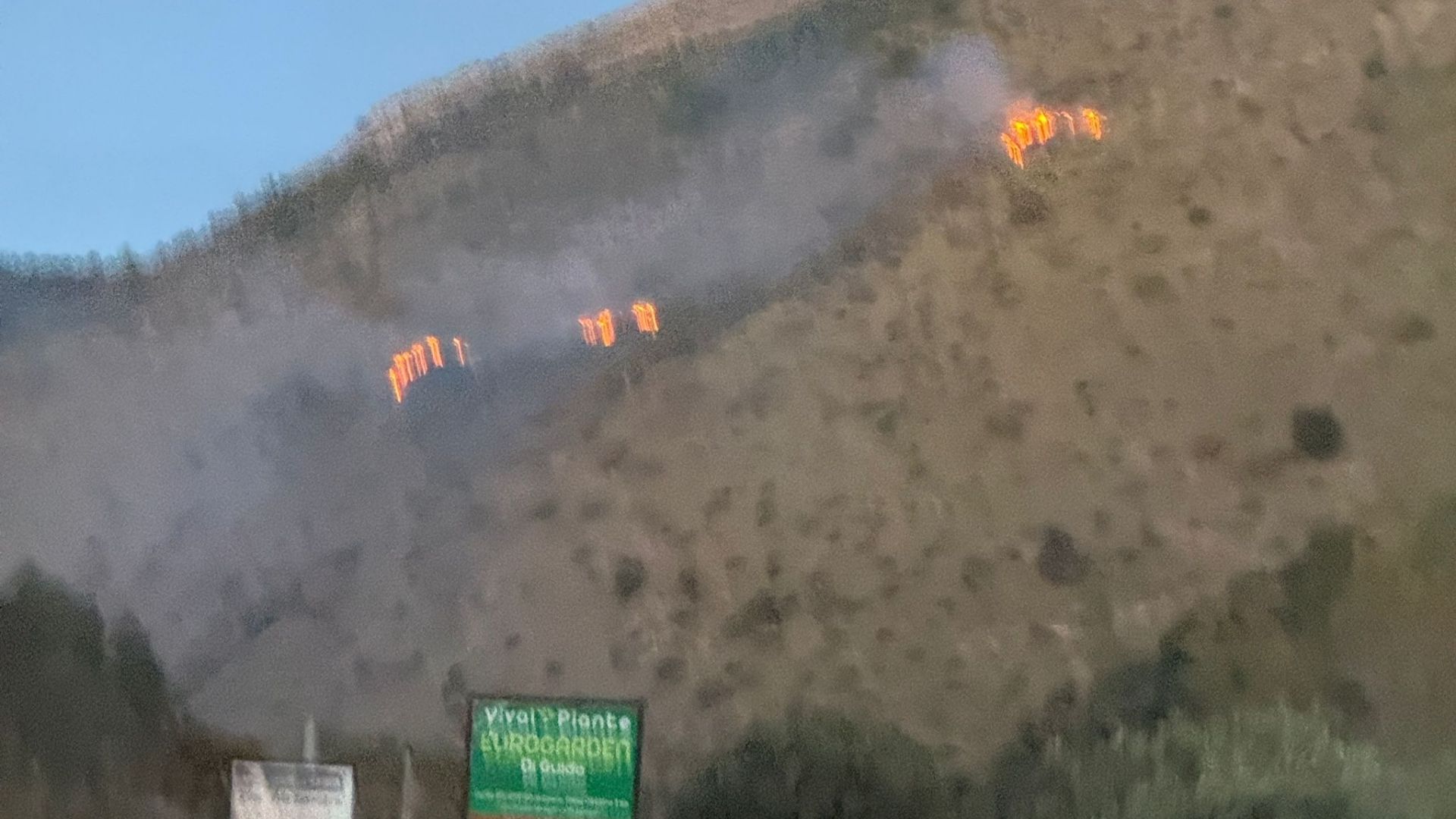 Incendio lungo la Mingardina: tre focolai tra Camerota e Centola