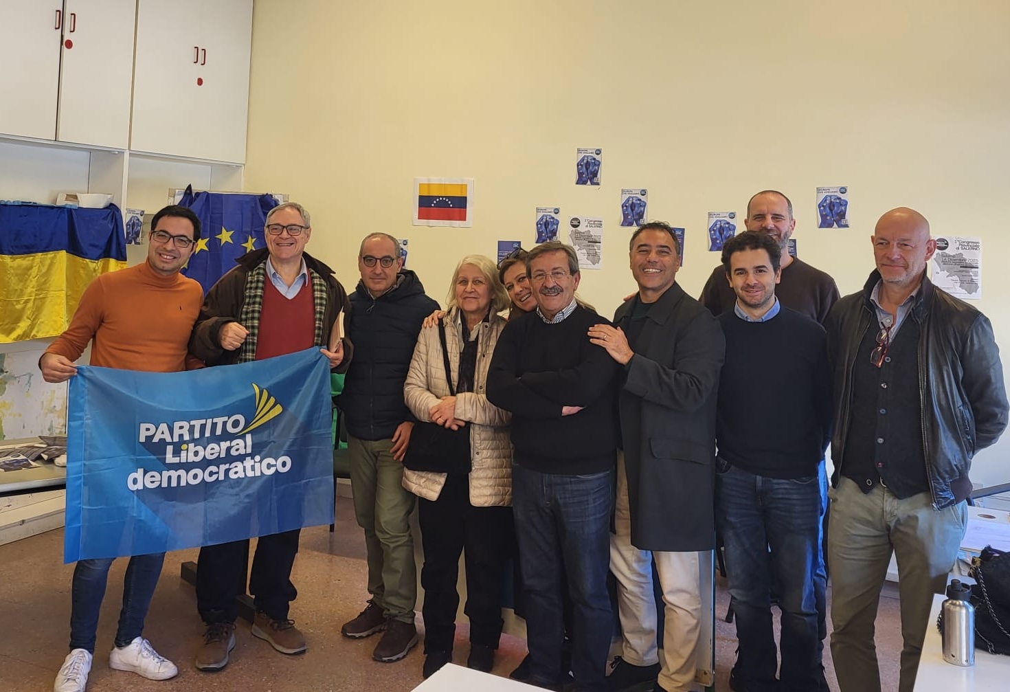 Partito Liberaldemocratico, Cuoco eletto segretario provinciale di Salerno