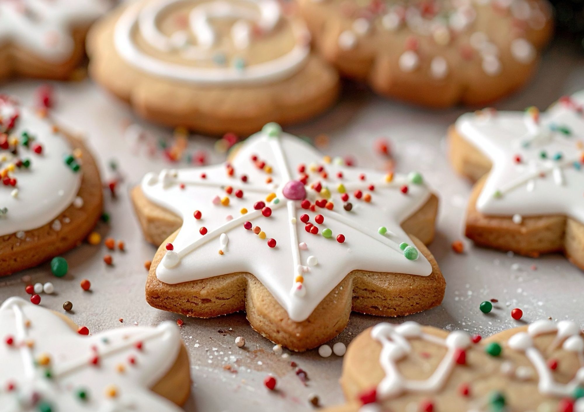 Biscotti di Natale in pasta frolla con glassa aromatica: la ricetta perfetta per le feste