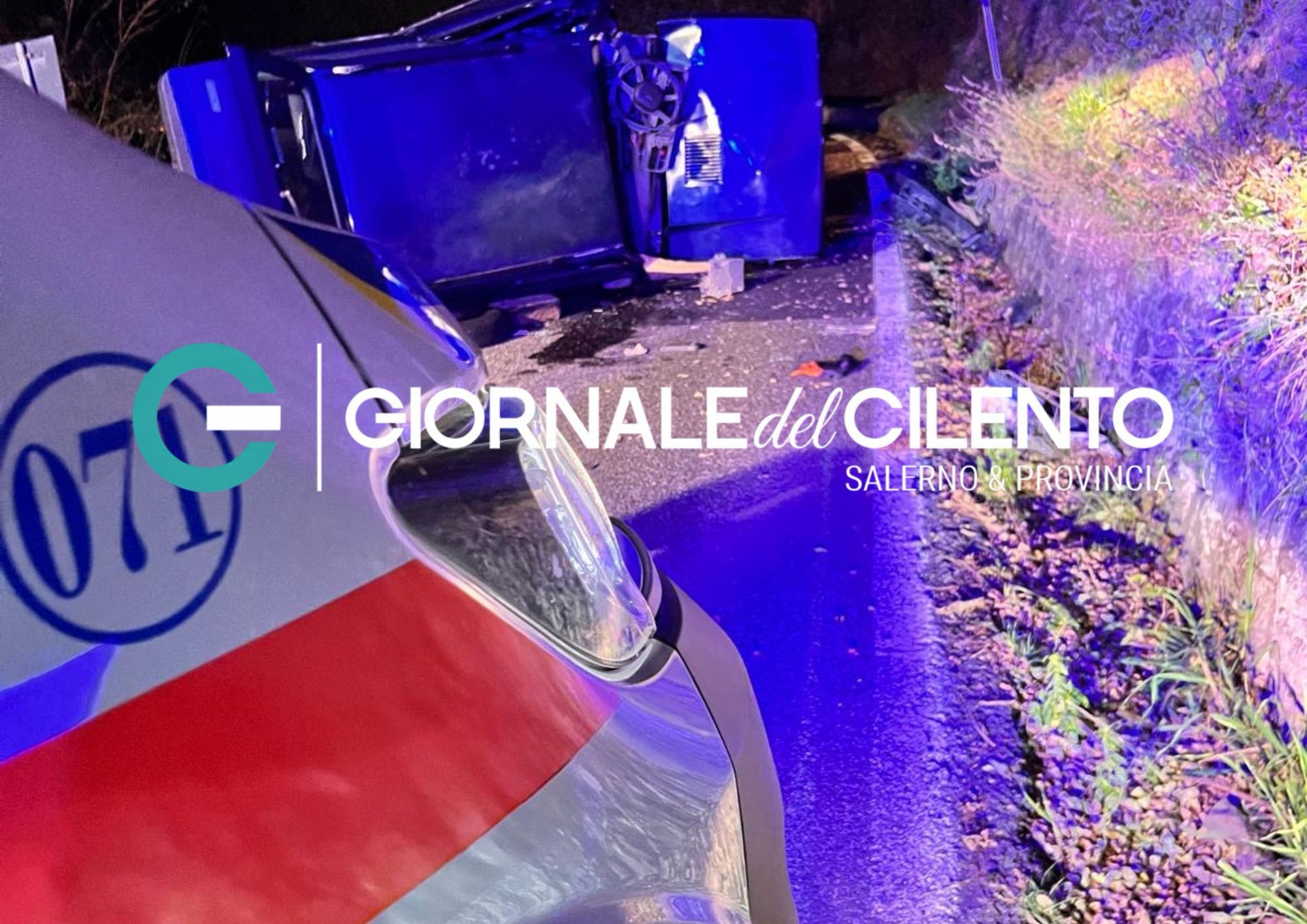 Tragico incidente sulla strada tra Cuccaro e Vallo della Lucania: un morto