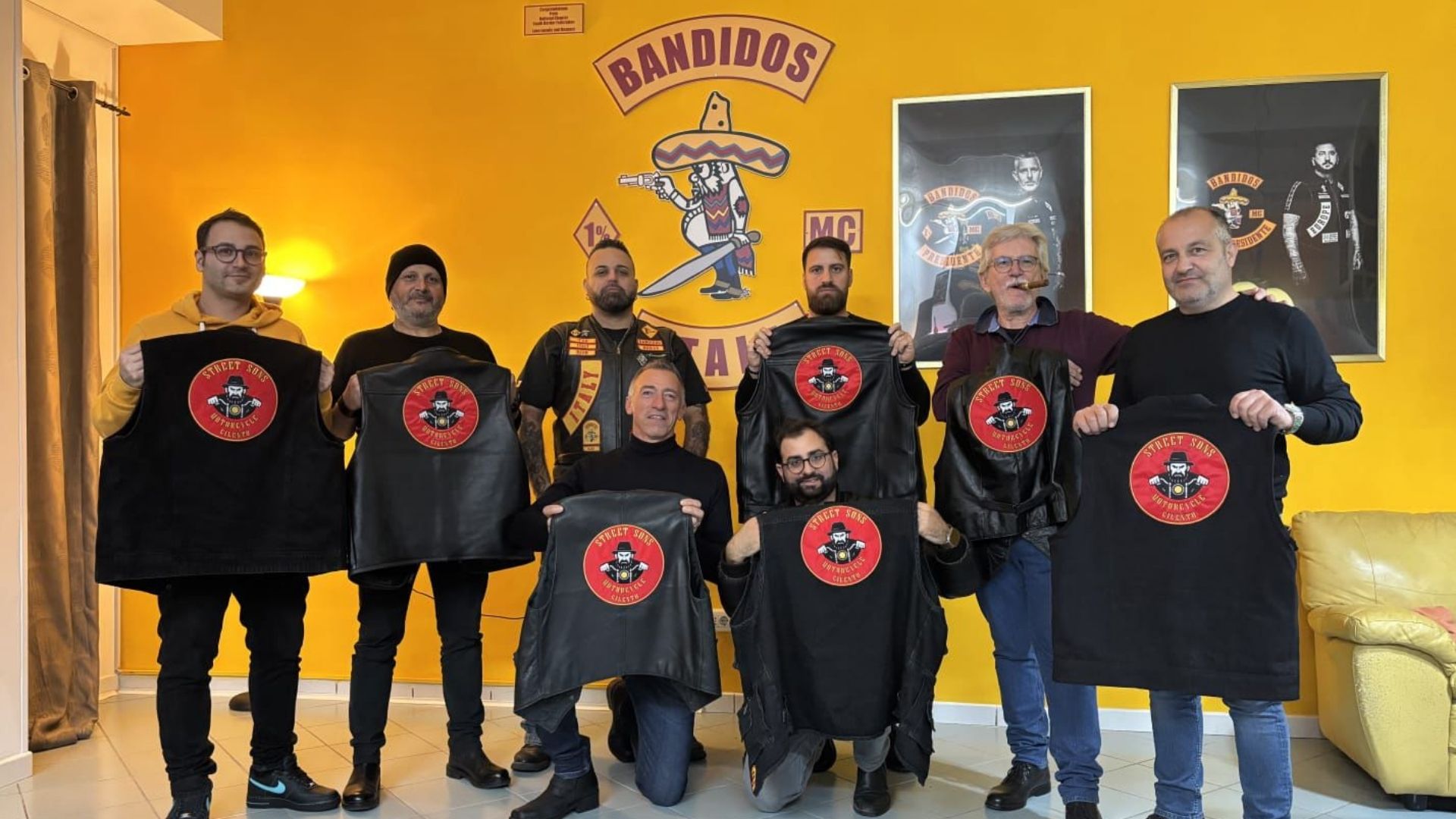 Nascono gli Street sons: dal Cilento un nuovo patch club motociclistico