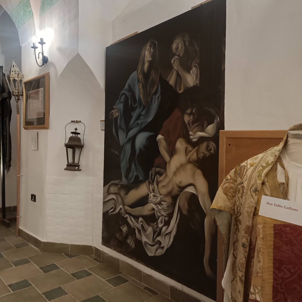 Al Museo Eleousa la riproduzione in scala della Deposizione di Angelo Solimena