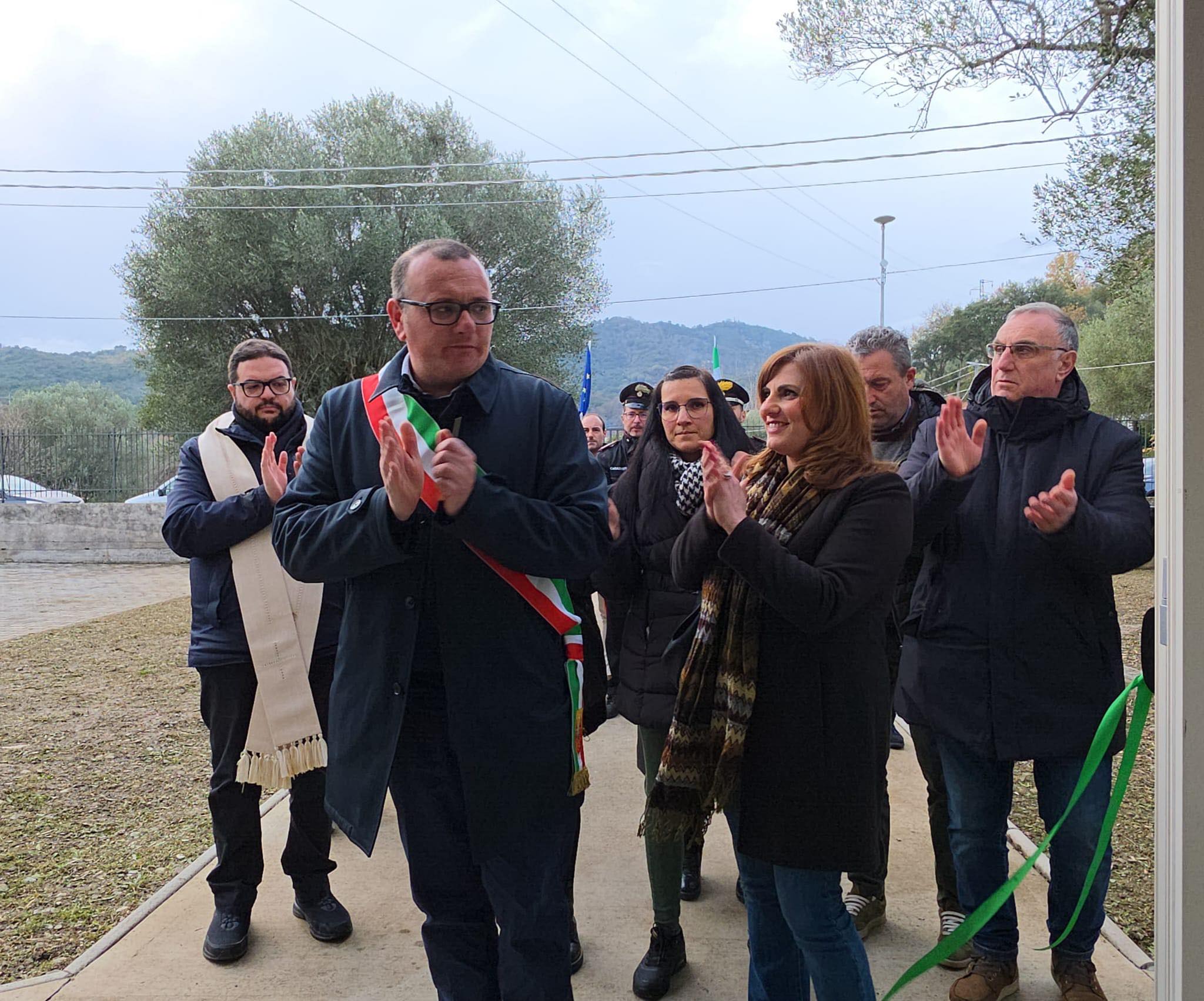 Vibonati, inaugurato il centro socio-educativo di via Cammaresano
