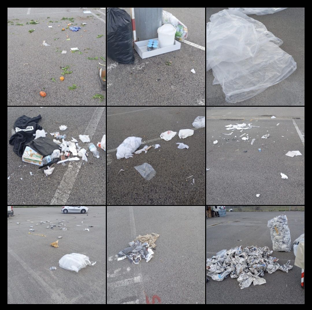 Agropoli, caos sporcizia post mercato settimanale. La denuncia del consigliere Pesce