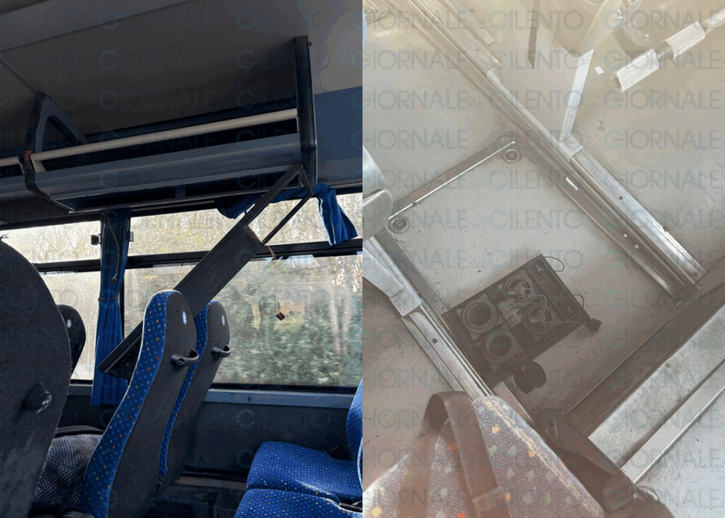 Cilento, studenti denunciano le condizioni del pullman scolastico: «Viaggiamo al freddo»