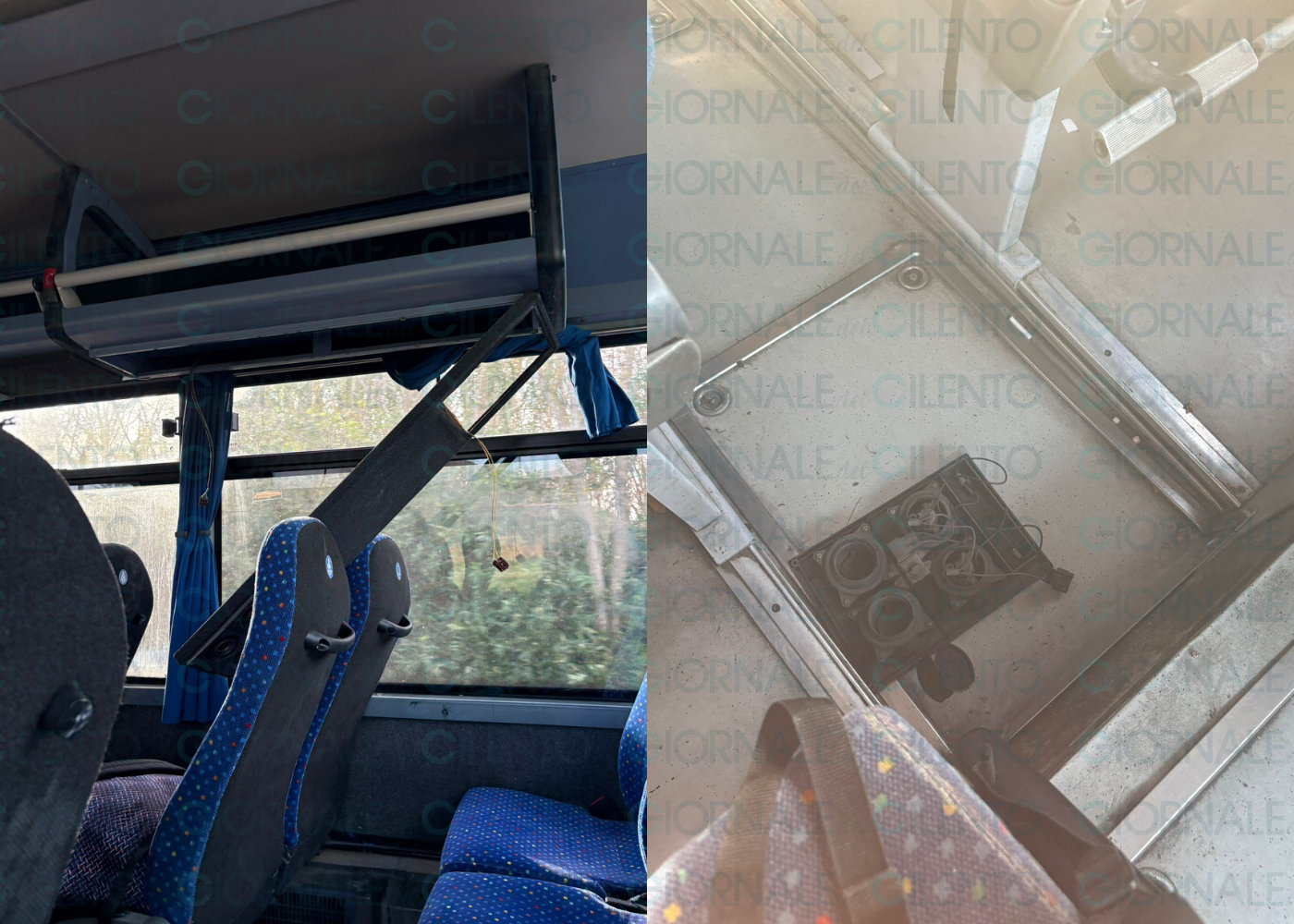 Cilento, studenti denunciano le condizioni del pullman scolastico: «Viaggiamo al freddo»