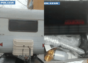 Roulotte sospetta, a bordo materiale rubato: due denunciati per ricettazione
