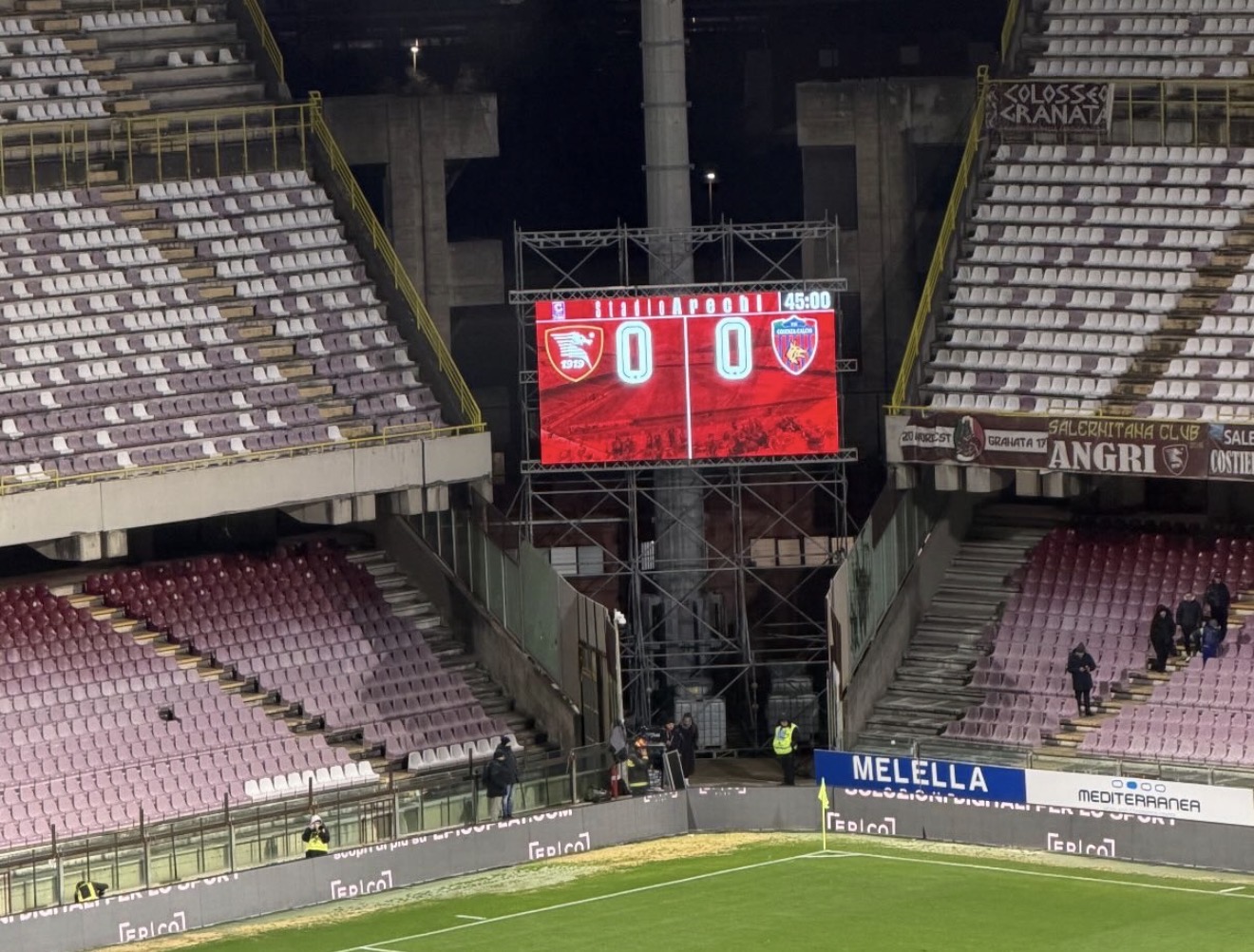 Salernitana, così non va bene: altri due punti persi. Il primo posto è sempre più lontano