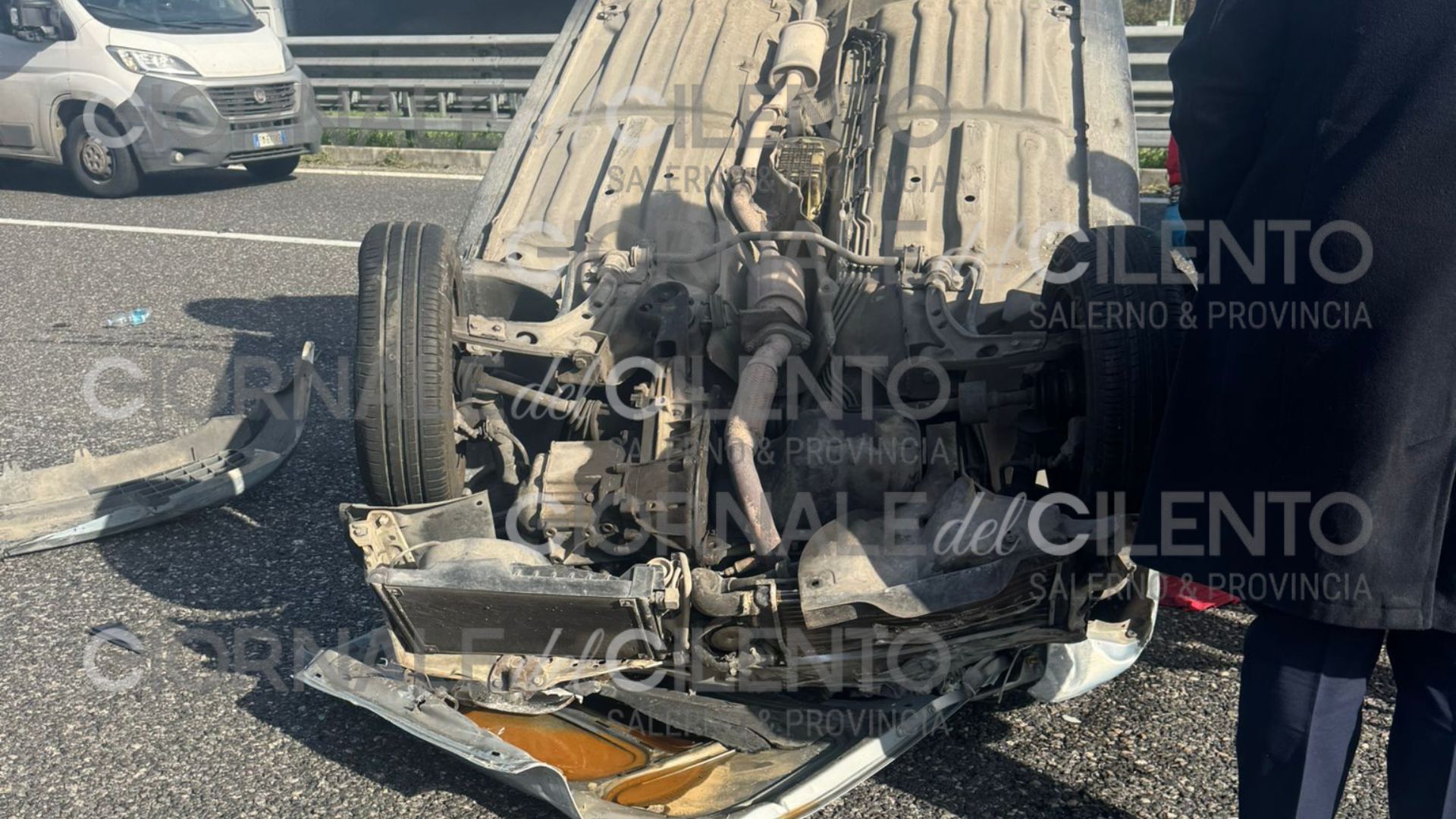 Incidente stradale lungo la A2 tra Pontecagnano Nord e San Mango Piemonte: traffico bloccato