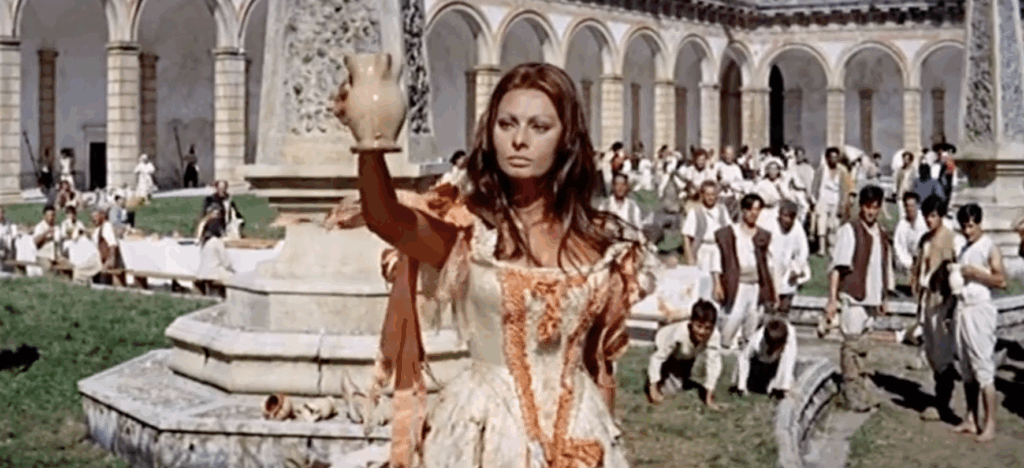 Tra favola e realtà: ‘C’era una volta’, il film di Francesco Rosi con Sophia Loren e la Certosa di Padula