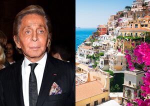 Valentino, l’amore per la Costiera Amalfitana e la Penisola Sorrentina