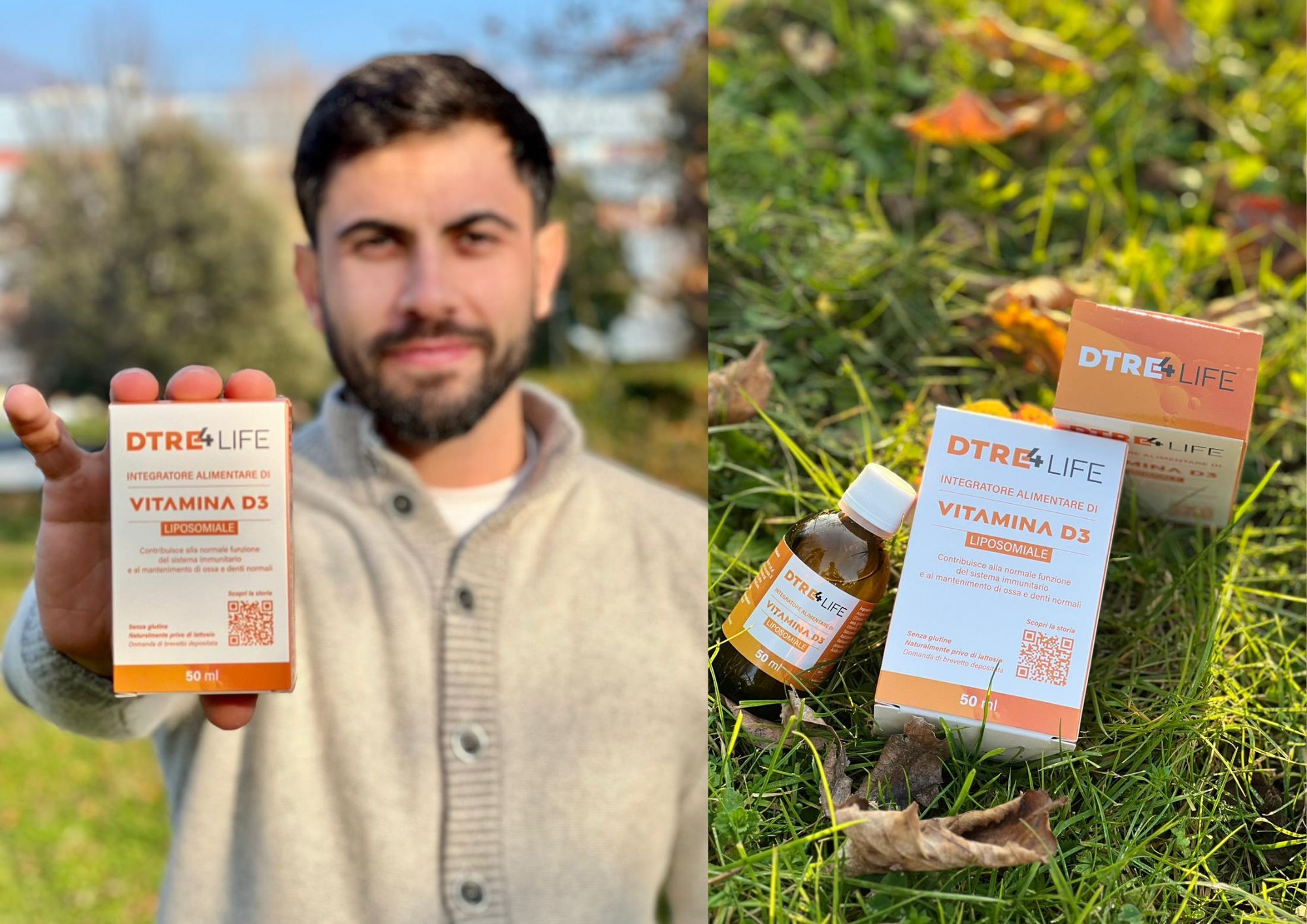 L’ingegnere cilentano Luca Broegg firma DTRE4LIFE, nuovo integratore di vitamina D3